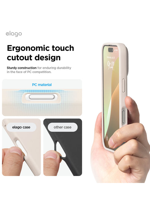 elago iPhone 16 Pro MAX Case Liquid Silicone